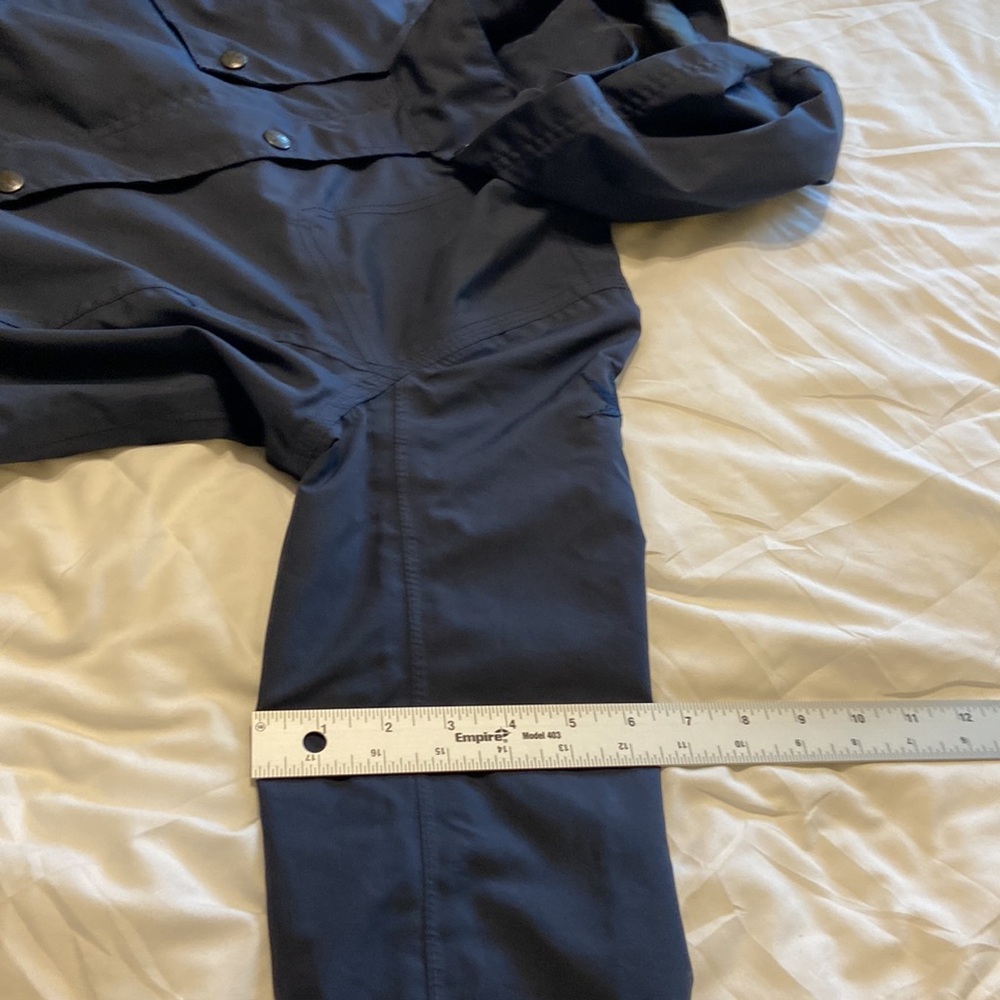 I Spiewak & Sons Womens SZ Med Utility/Rain Jacket w/hood Navy, EC, Durable! - Picture 14 of 17